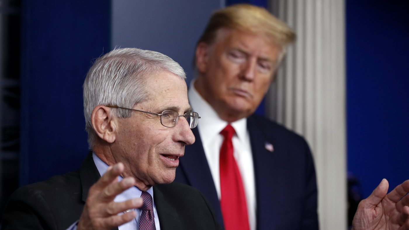 Trump Dismisses Fauci as 'Tired' After Leaked Diaries Reveal White House Tensions