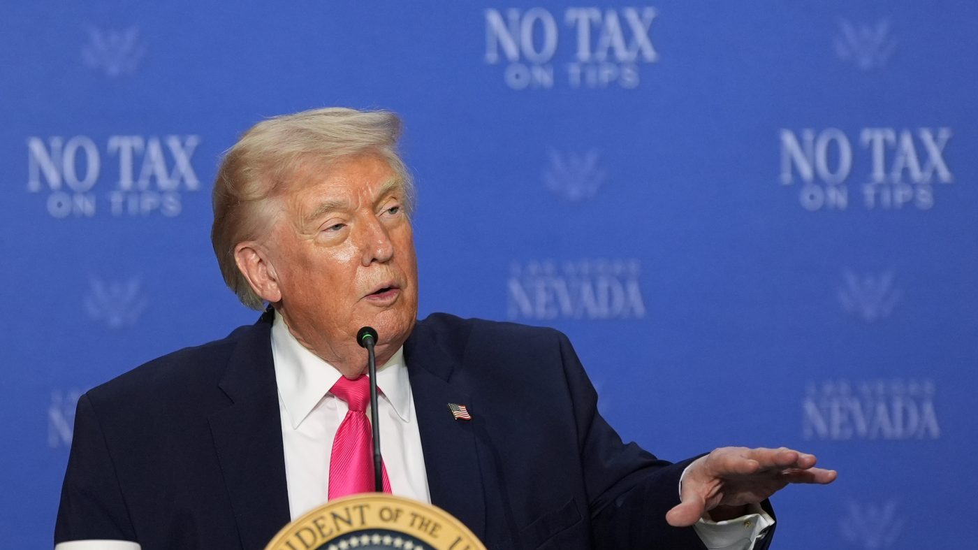 Trump Dismisses Inflation Data as 'Fake,' Touts Tax Policy at Nevada Rally