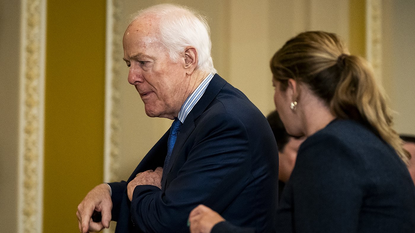Trump Downplays Cornyn's Hold on Blanche Nomination