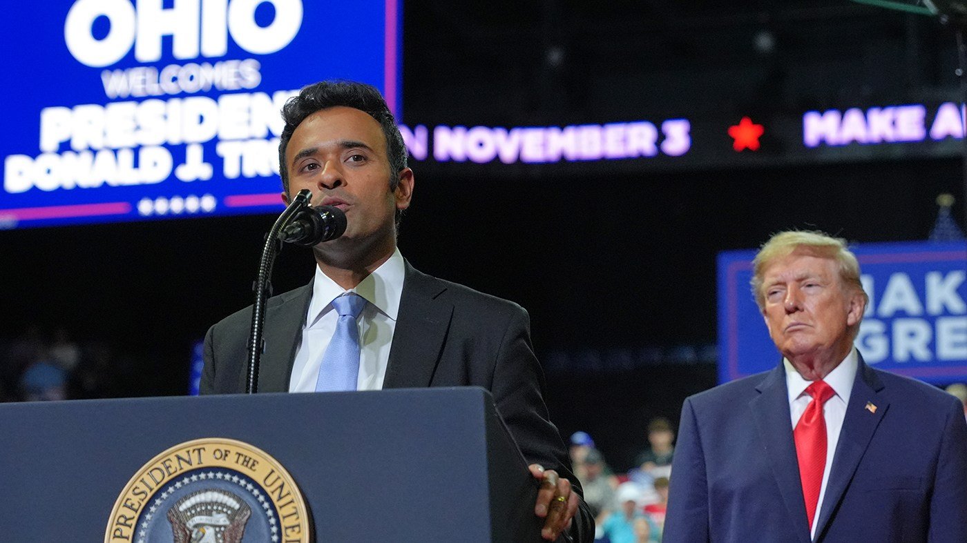Trump Endorses Ramaswamy's Attack Ad, Escalating Ohio GOP Civil War