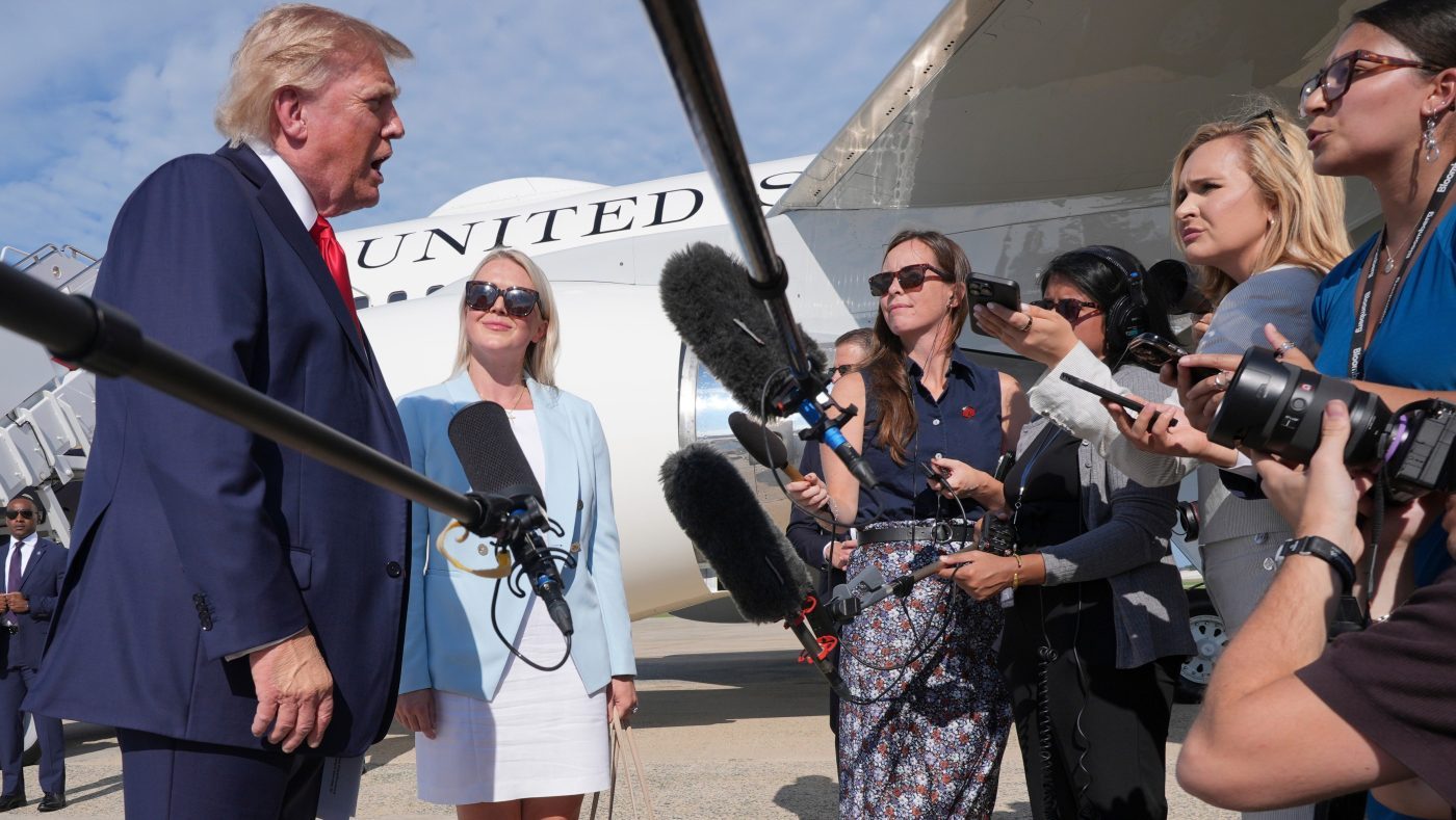 Trump flooded with applicants for Leavitt's press secretary job