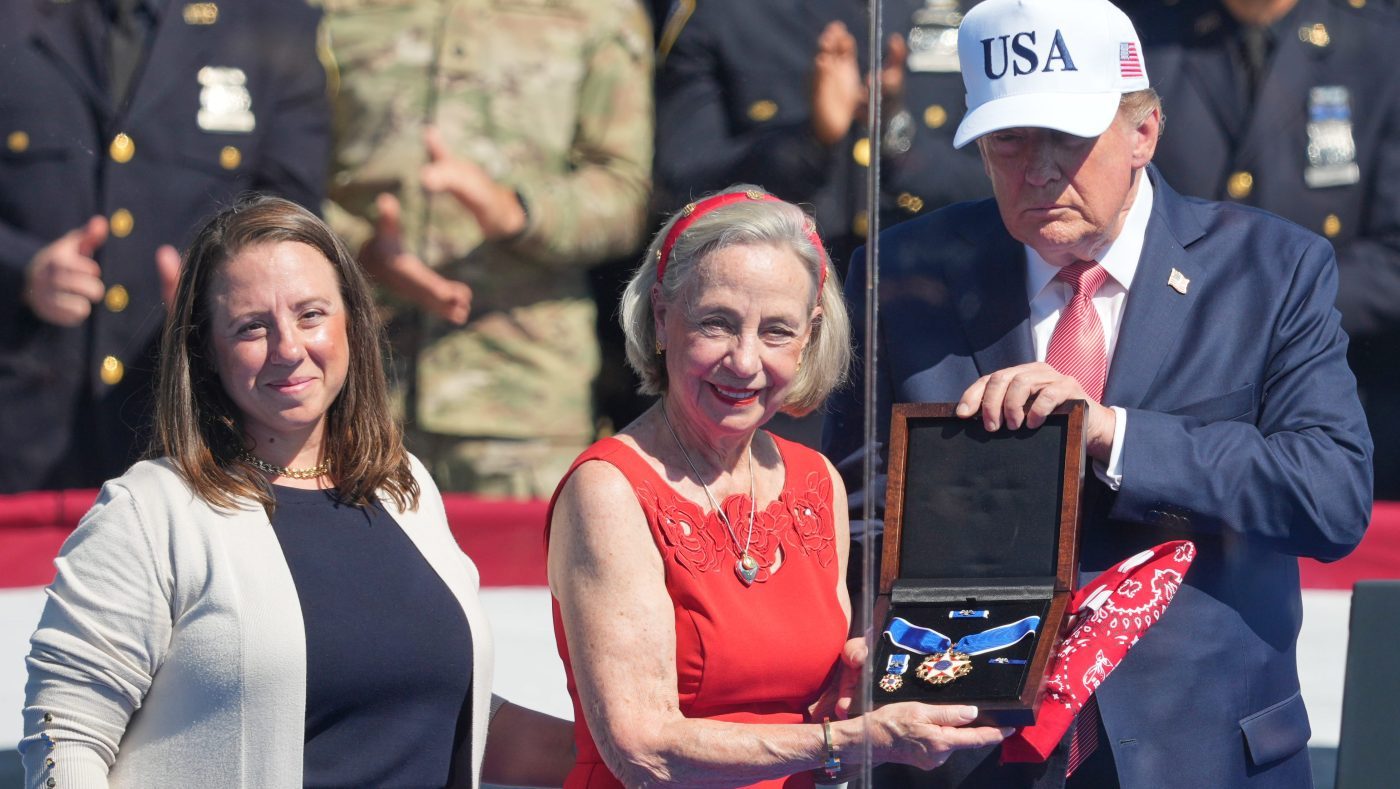 Trump grants posthumous Medal of Freedom to 9/11 hero Welles Crowther