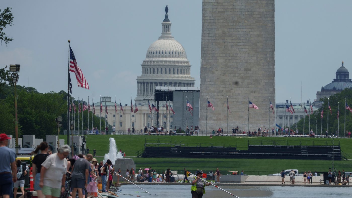 Trump Insists Reflecting Pool Sabotage Despite Lack of Evidence