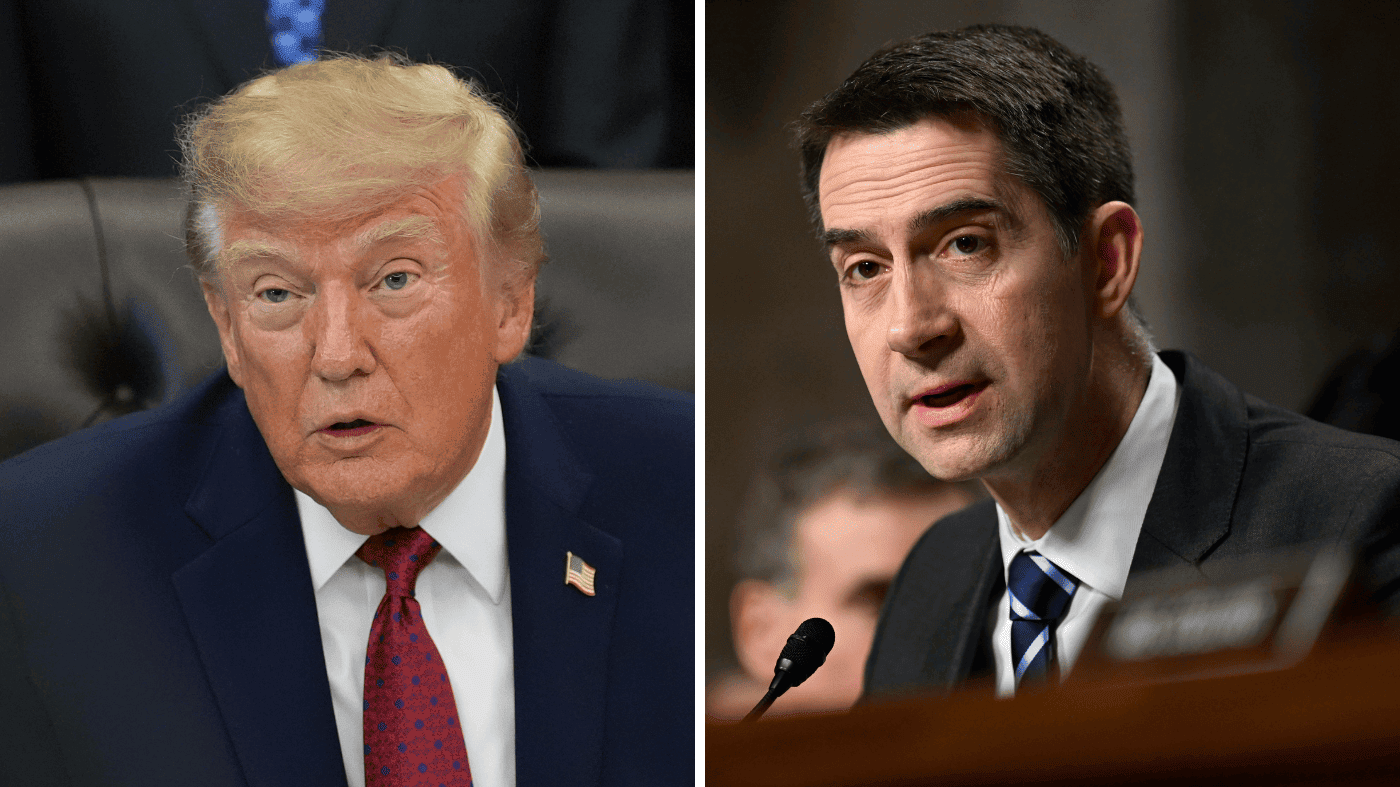 Trump Leaks Cotton's Cell Number in Daylight Saving Clash
