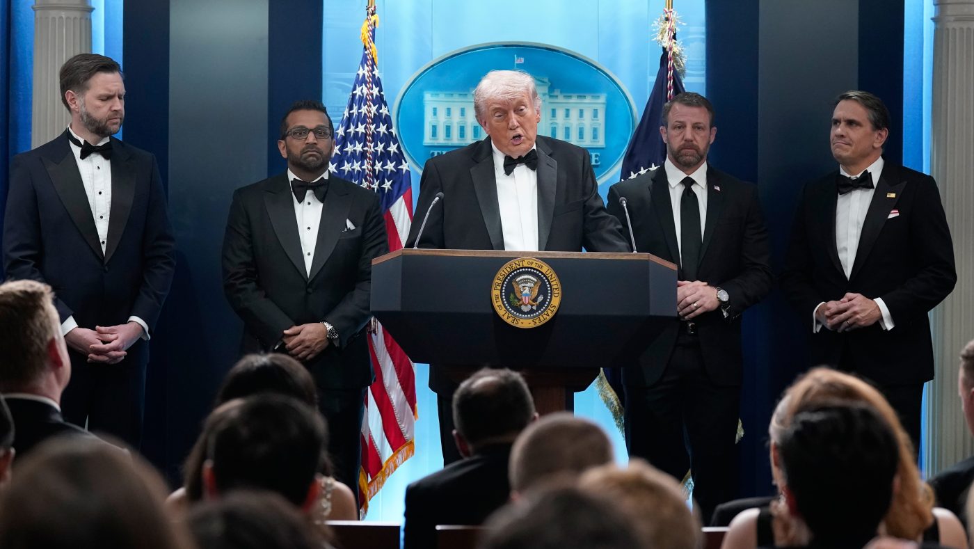 Trump Praises Media, WHCA Chief After Shooter Disrupts Correspondents Dinner