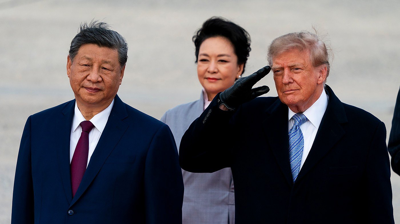 Trump rolls out red carpet for Xi at Andrews amid bipartisan criticism