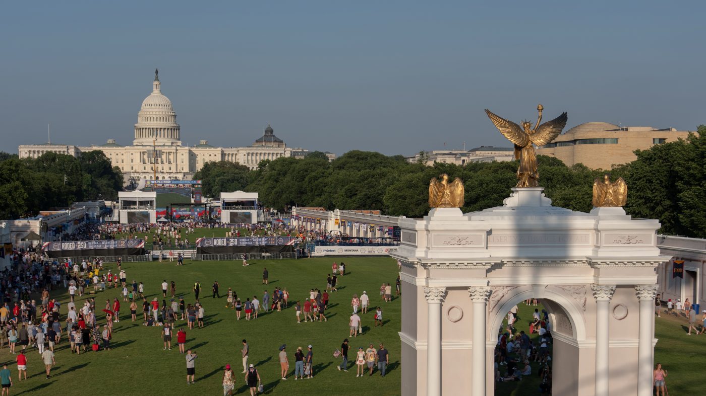 Trump's 250-Foot Virginia Arch Clears Initial Federal Hurdle