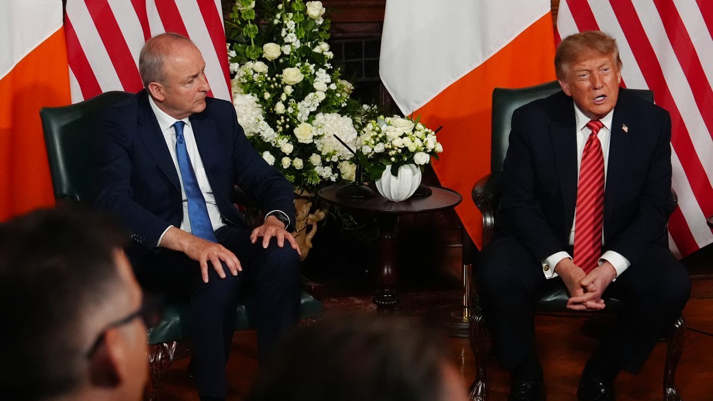 Trump's Irish Unity Comments Draw Rebukes from UK Politicians