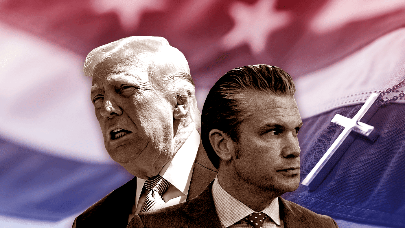 Trump's War Rhetoric Fuses Profanity, Christian Nationalism, and Xenophobia, Critics Warn