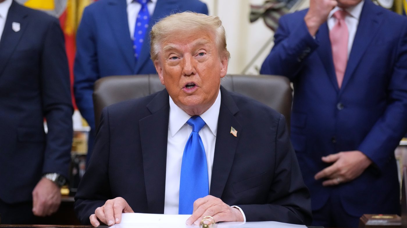 Trump Signs Short-Term Funding Bill, Punting Shutdown Fight to December