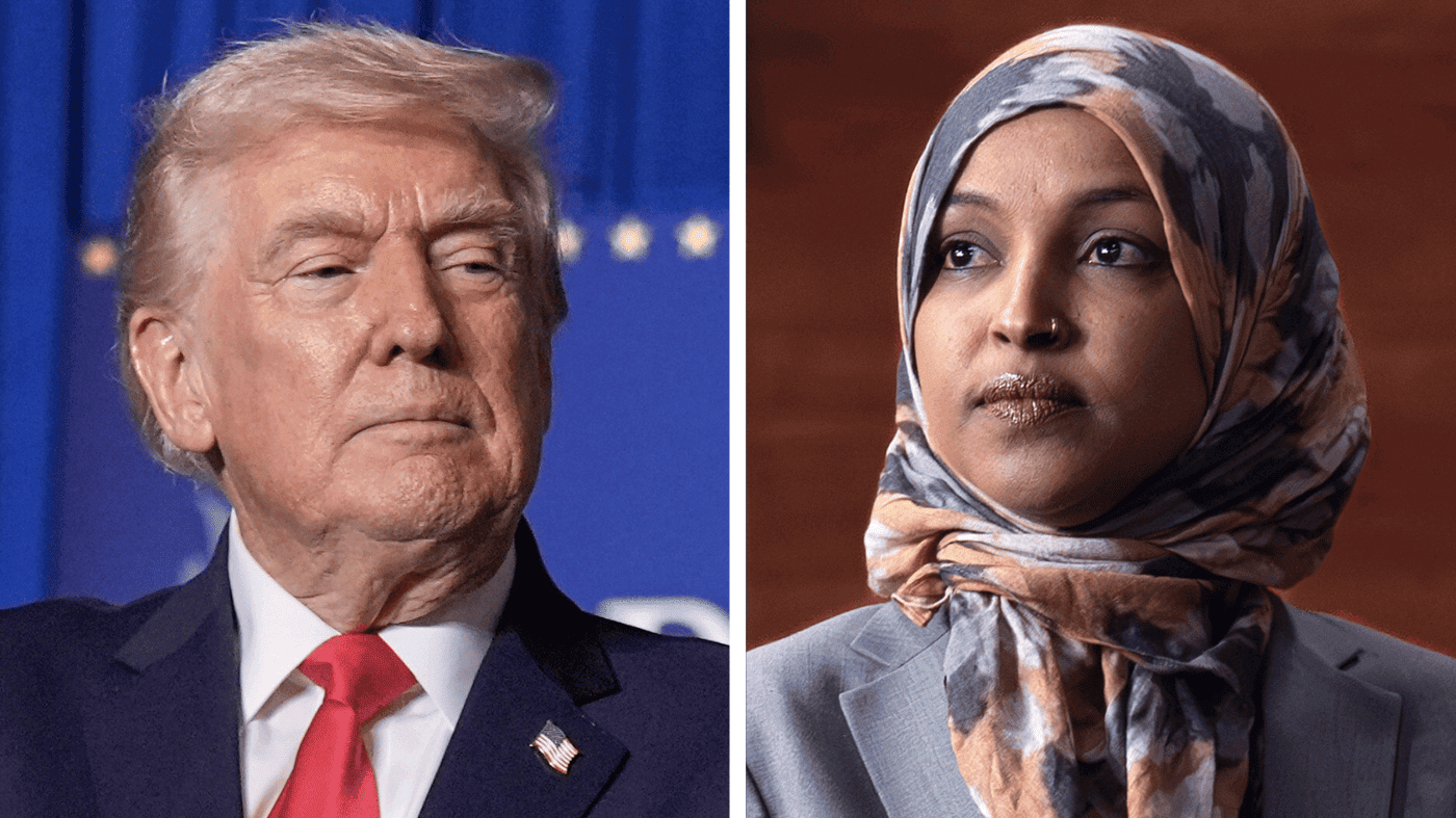 Trump Slams Omar as 'Totally Crooked' After Federal Raid on Her Home