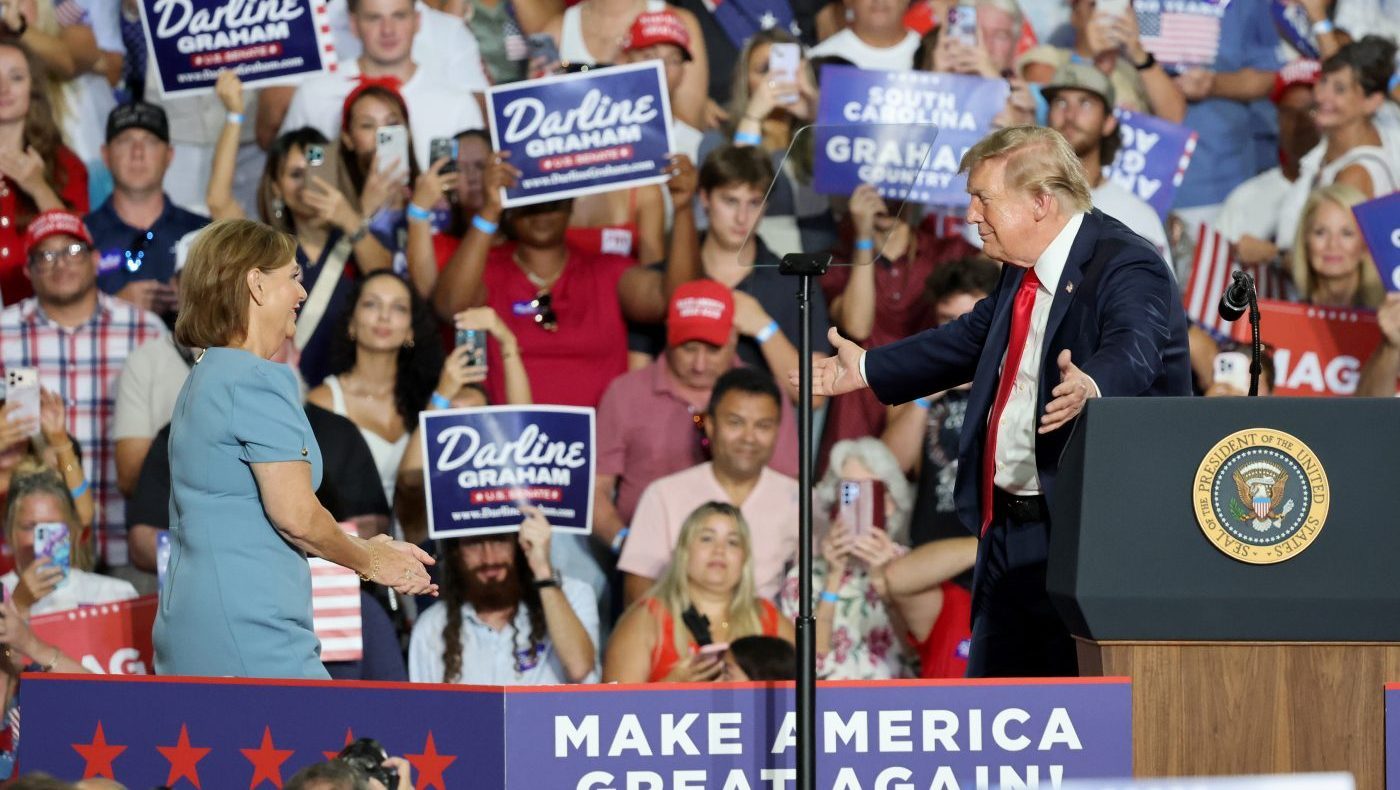 Trump Stumps for Darline Graham in South Carolina Runoff, Warns of Impeachment