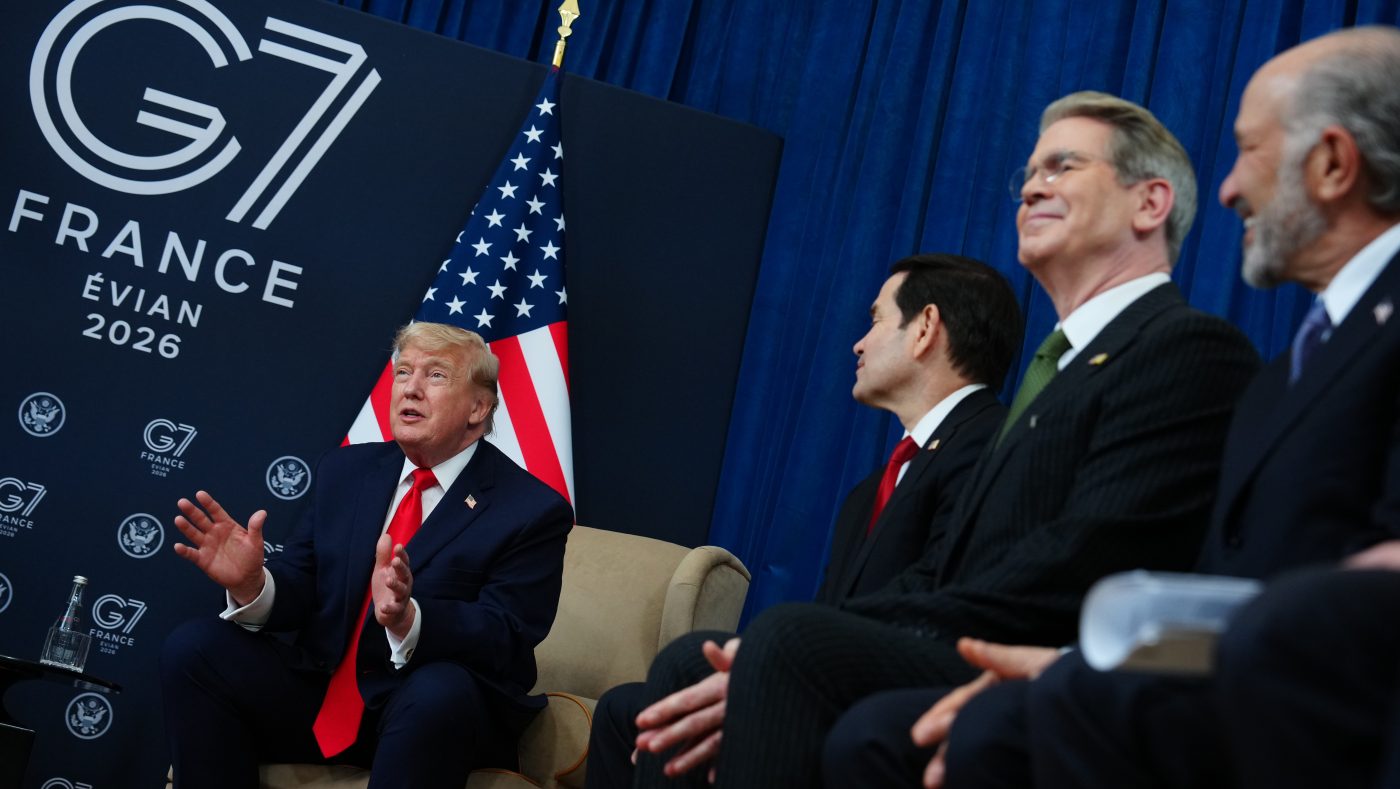 Trump Touts Iran Deal Progress, Pushes Netanyahu on Lebanon at G7