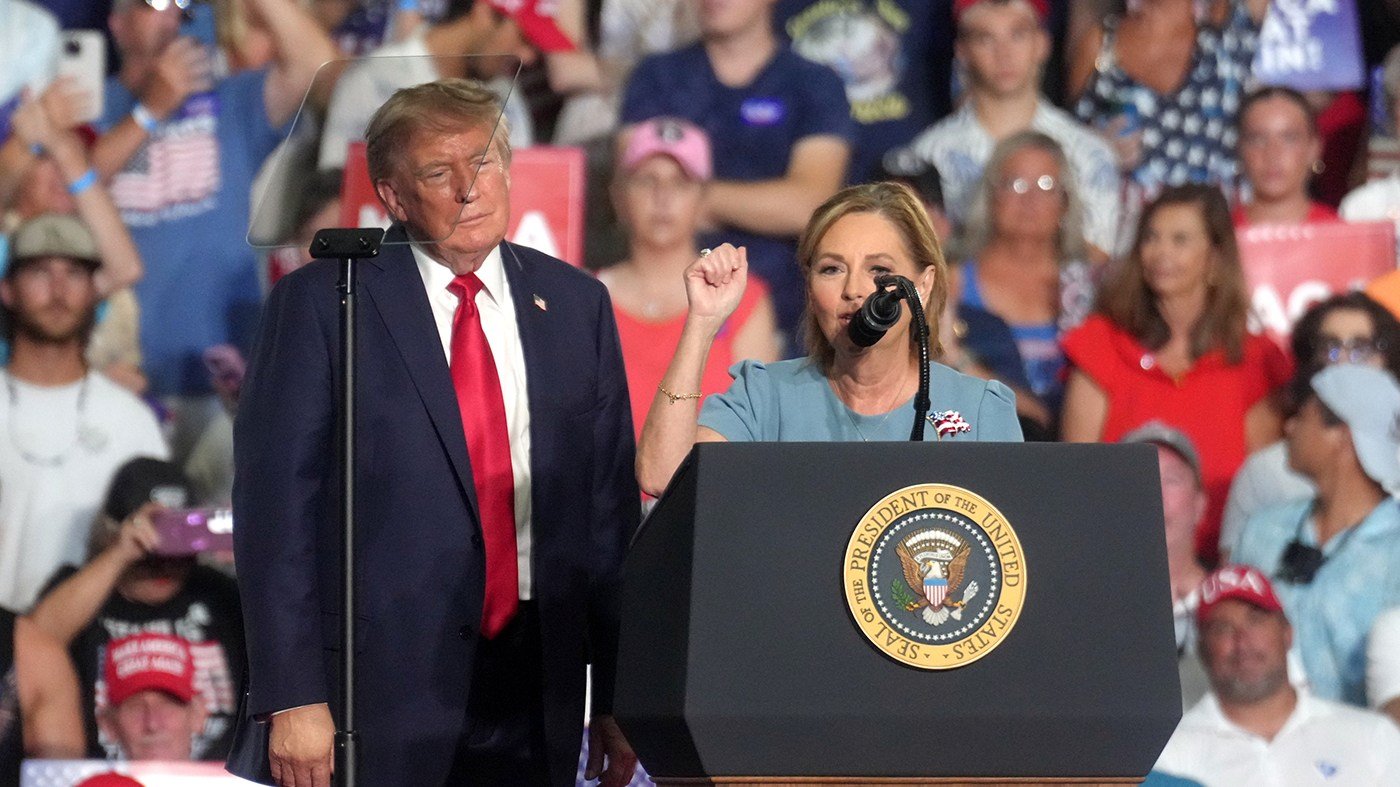 Trump Uses Anti-Trans Slur Against Graham's Rival as Senate Race Narrows
