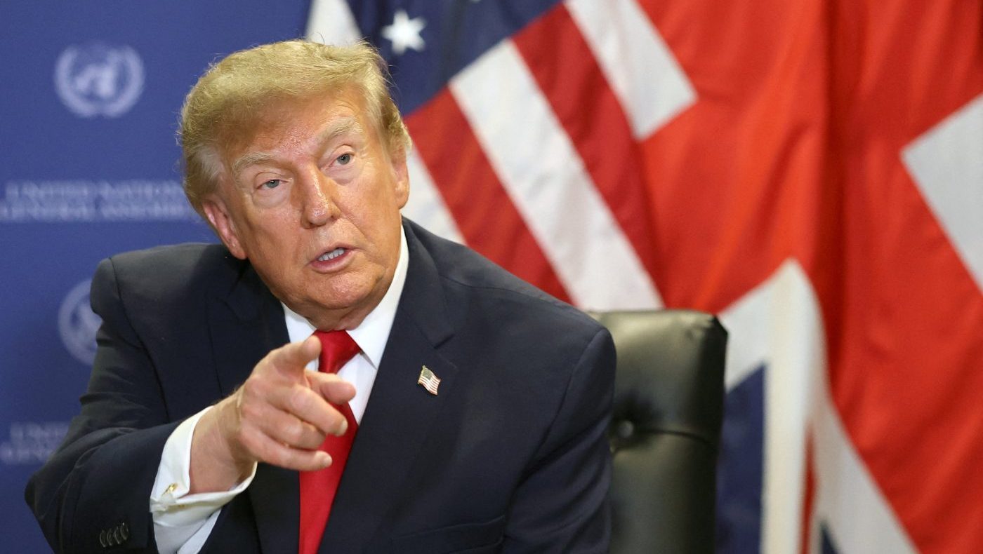 Trump Won't Commit to Abiding by Court Ruling on Banned Outlets