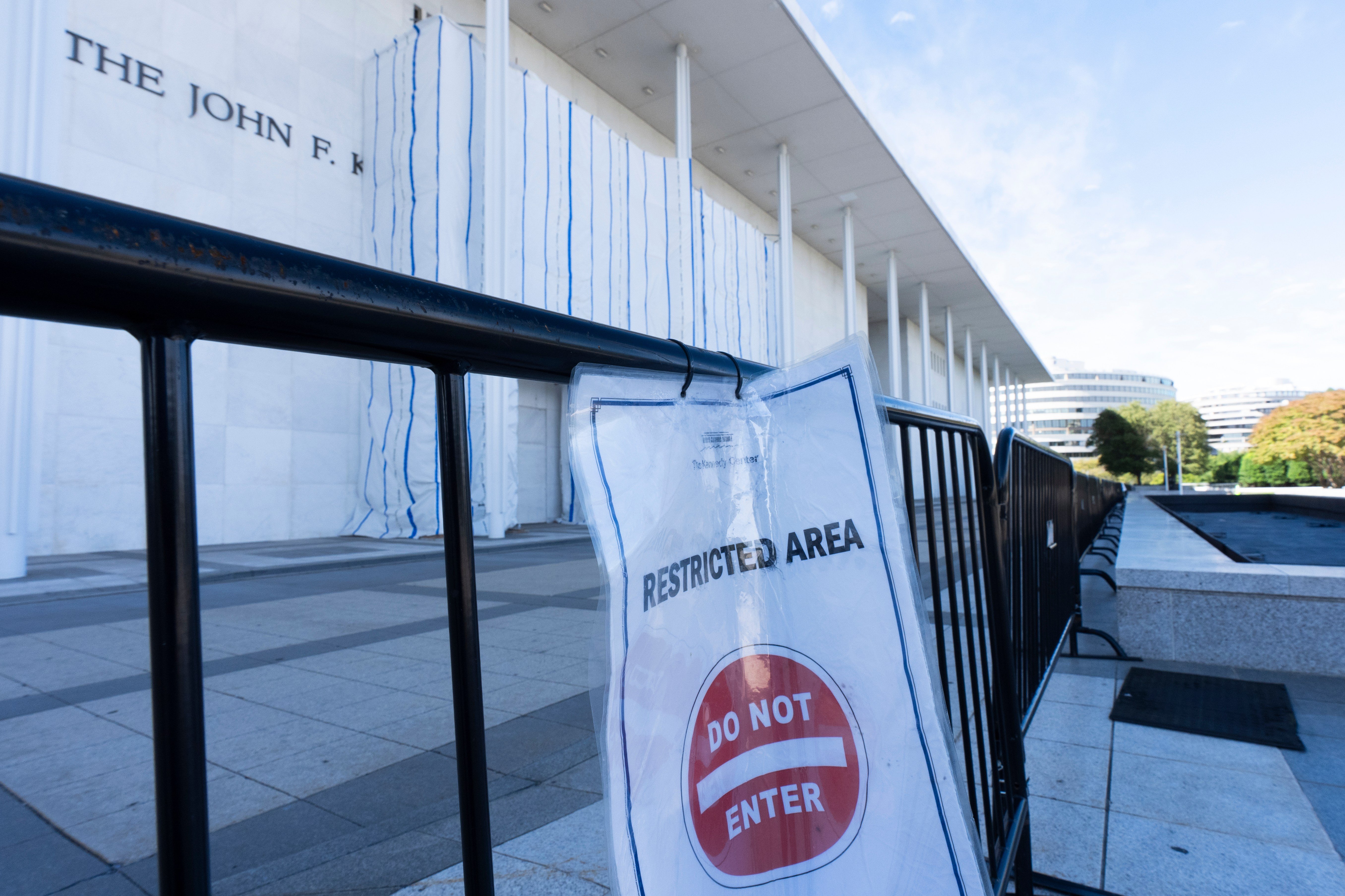 Trump Won't Rule Out Tearing Down Kennedy Center in Name Fight