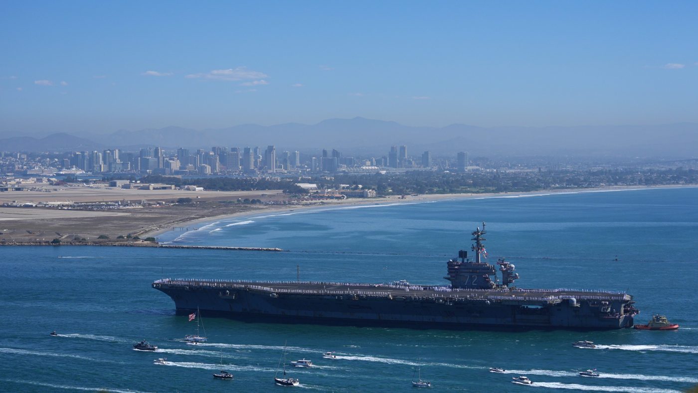 USS Abraham Lincoln returns to San Diego after 322-day deployment marked by hardship and honors