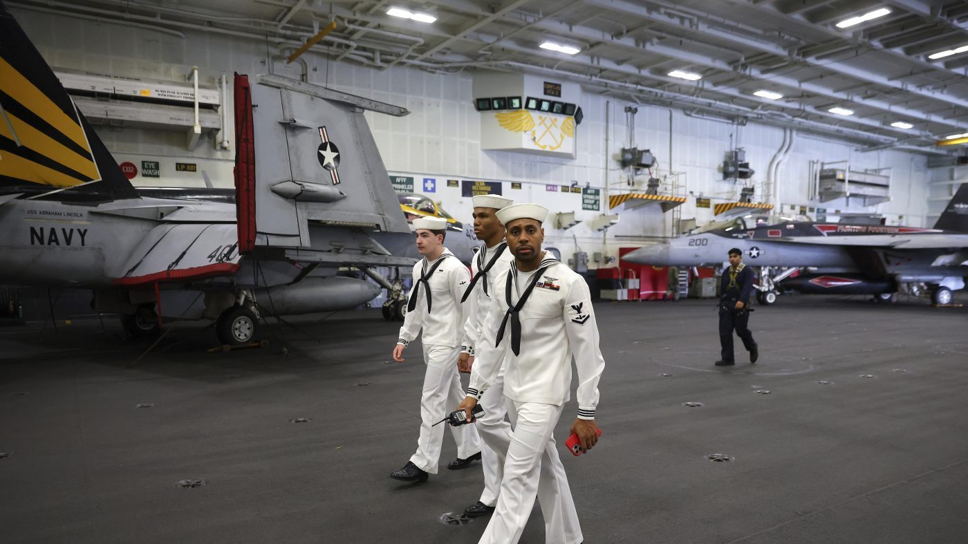 USS Lincoln Sailor Says Father Detained by ICE While He Serves
