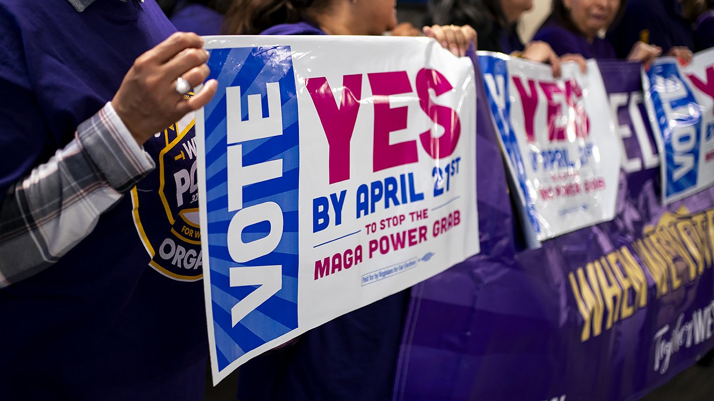 Virginia Democrats Near Redistricting Victory That Could Reshape House Map