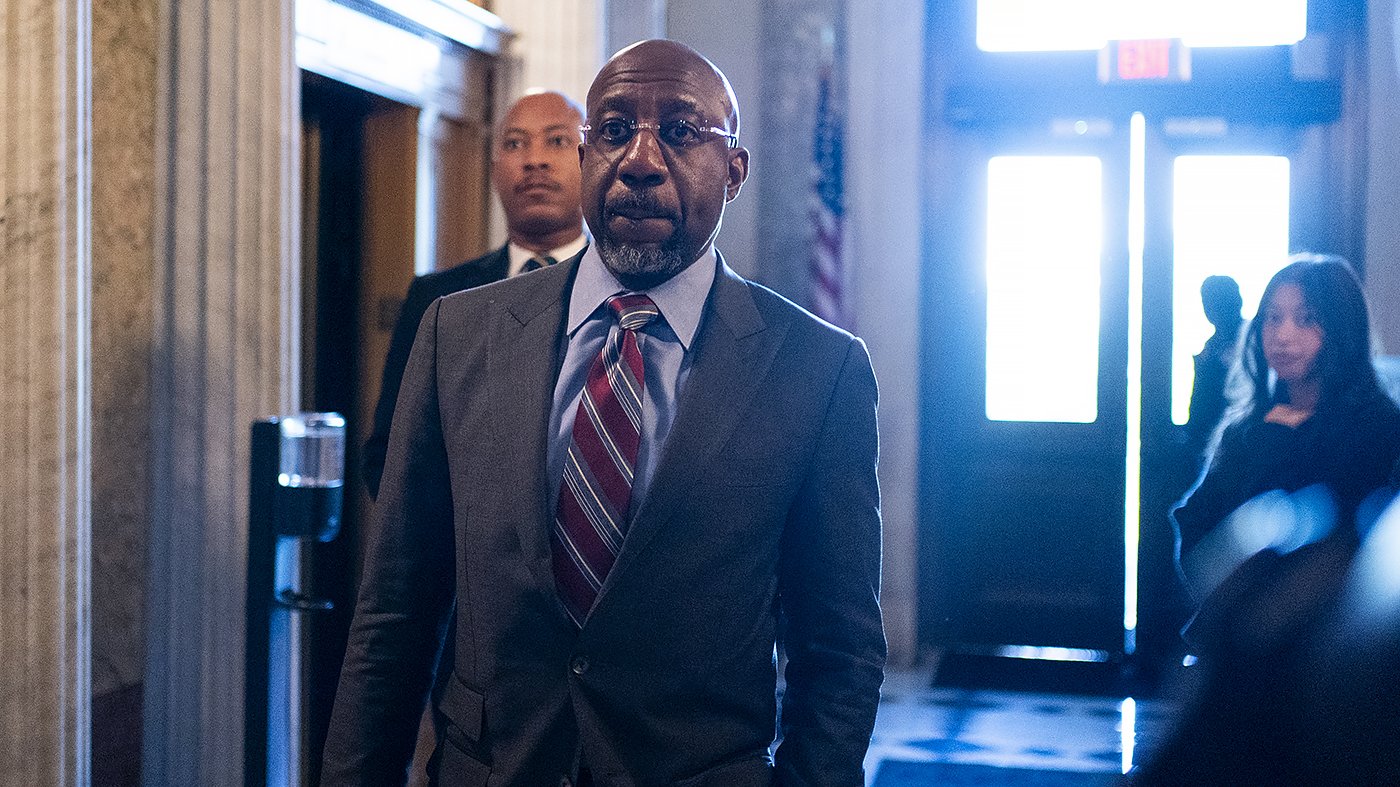 Warnock Dismisses DSA 'You're Next' Chants at Jeffries, Urges Focus on Voters