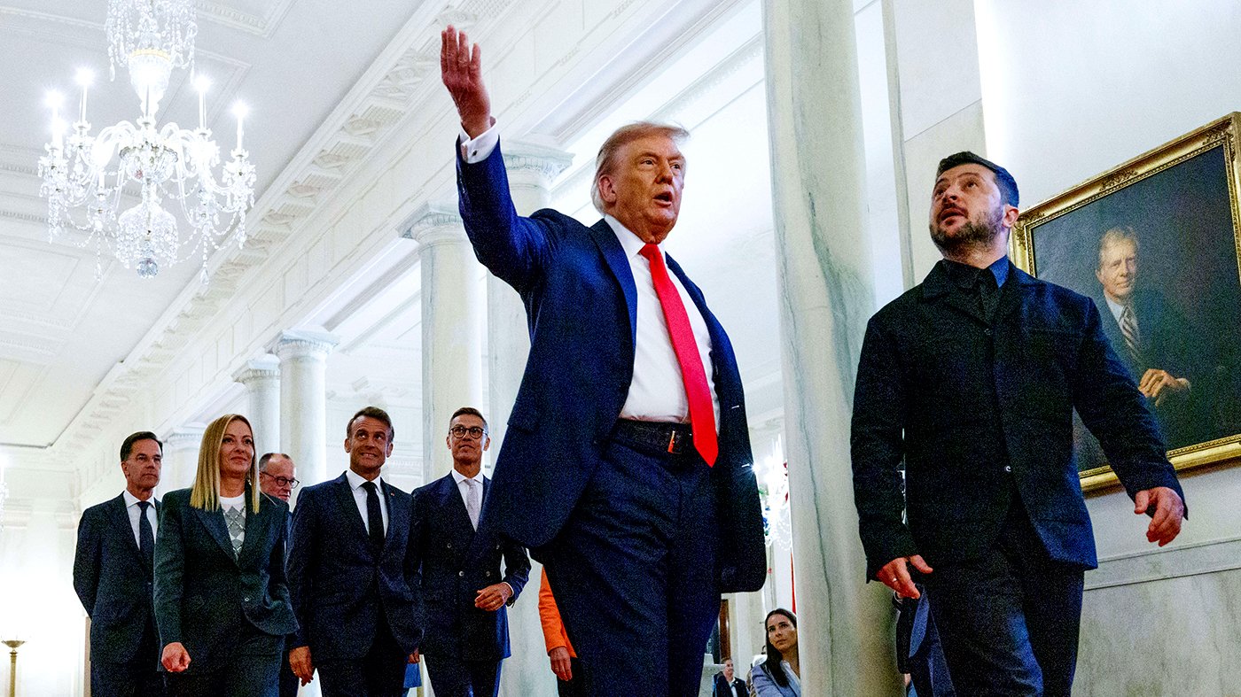 Zelensky lands in DC for Trump talks, Graham funeral as winter looms